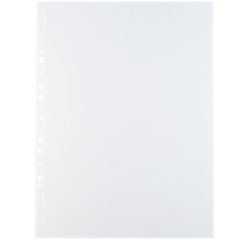 Oxford pochette perforée, ft A3, portrait, en PP, 11 trous, paquet de 25 pièces