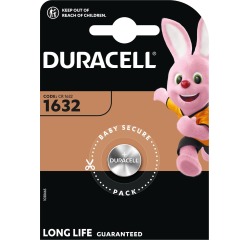 Duracell piles bouton Specialty Electronics CR1632, sous blister