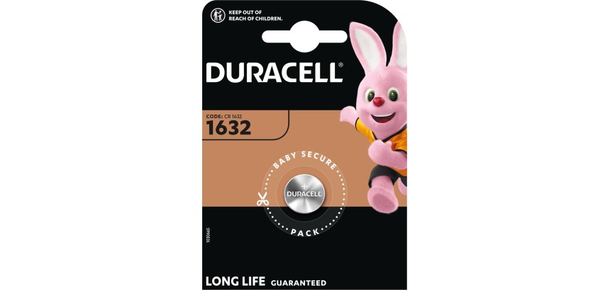 Duracell piles bouton Specialty Electronics CR1632, sous blister
