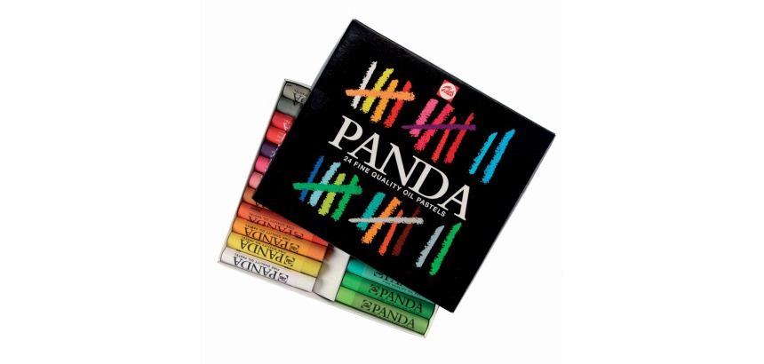 Talens Panda Oil Pastel Set 24 Colors