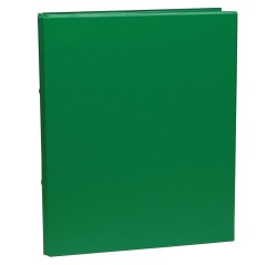 Ringmap, ft A5, 2 ringen van 25 mm, lichtgroen