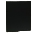 Aurora classeur à anneaux, ft A5, 2 anneaux de 25 mm, noir