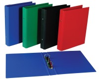 Classeur à anneaux, ft A5, 2 anneaux de 25 mm, couleurs assorties