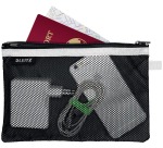 Leitz WOW Folder, L, 2 compartments, black