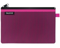 Leitz WOW Etui, L, 2 vakken, roze
