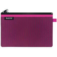 Leitz WOW Etui, L, 2 vakken, roze