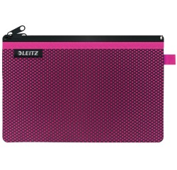 Leitz WOW Etui, L, 2 vakken, roze