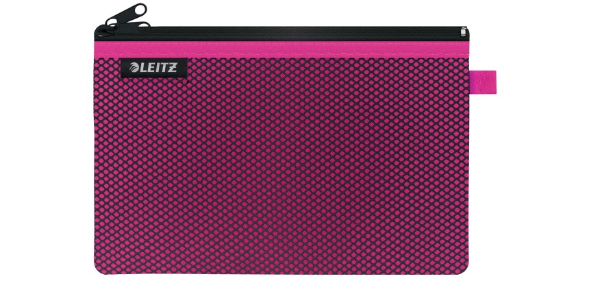 Leitz WOW Pochette, L, 2 compartiments, rose