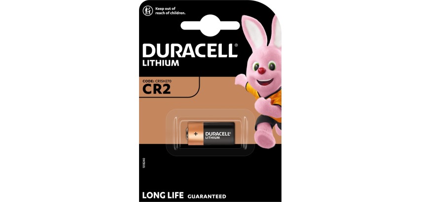 Duracell Ultra Lithium, CR2, in blister packaging