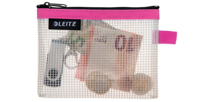 WOW Traveller zip pouch, S, fuchsia