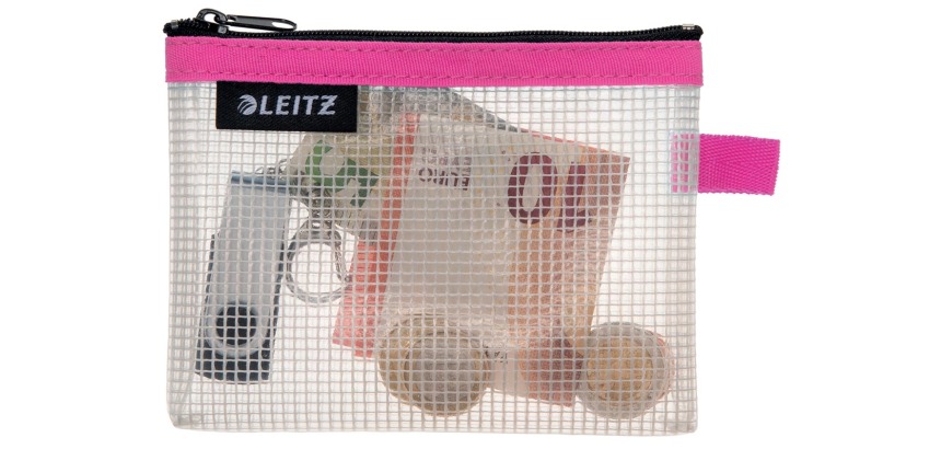 WOW Traveller Reißverschlusstasche, S, fuchsia