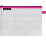 WOW Traveller zippered pouch, M, fuchsia