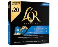 Café L'OR Espresso Decaffeinato 20 capsules