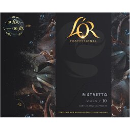 Douwe Egberts L'or professional discs Intensity 10, Ristretto, paquet de 50 discs