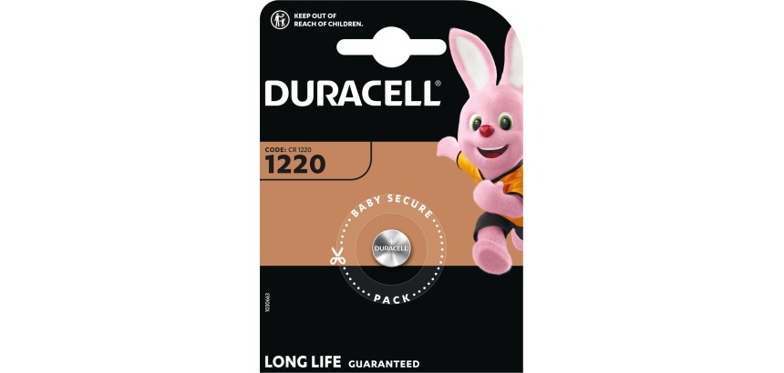 Duracell knoopcel Specialty Electronics CR1220, blister van 1 stuk
