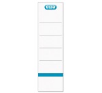 Elba Large 59x190mm adhesive spine label white/blue 10 pieces