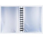 Atoma showalbum, voor ft A4, uit PP, met 100 tassen, geassorteerde kleuren