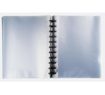 Atoma showalbum, voor ft A4, uit PP, met 100 tassen, geassorteerde kleuren