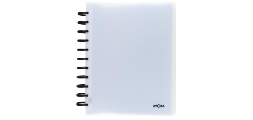 Atoma showalbum, voor ft A4, uit PP, met 100 tassen, geassorteerde kleuren