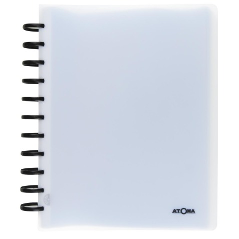 Atoma protège-documents, pour ft A4, en PP, avec 100 pochettes, couleurs assorties