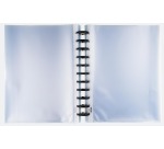 Protège-documents ATOMA polypropylène opaque personnalisable A4 100 pochettes - 200 vues