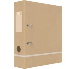 Oxford Touareg binder, cardboard, A4 size, 8 cm spine, beige