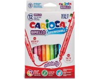 DE_ET. 12 FEUTRES DOUBLES BIRELLO