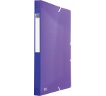 Oxford Urban boîte de classement en PP, format 24 x 32 cm, dos de 2,5 cm, couleurs assorties transparents