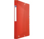 Oxford Urban boîte de classement en PP, format 24 x 32 cm, dos de 2,5 cm, couleurs assorties transparents