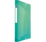 Oxford Urban boîte de classement en PP, format 24 x 32 cm, dos de 2,5 cm, couleurs assorties transparents