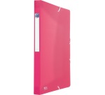 Oxford Urban boîte de classement en PP, format 24 x 32 cm, dos de 2,5 cm, couleurs assorties transparents