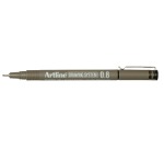 Fineliner Artline technisch 0.8mm zwart