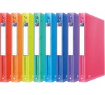 Oxford Urban ringmap, ft A4, uit PP, 4 O-ringen van 30 mm, rug van 4 cm, geassorteerde kleuren