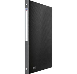 Oxford Urban classeur, ft A4, en PP, 4 anneaux en O de 15 mm, dos de 2 cm, noir