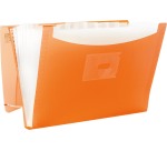 Oxford Urban trieur, pour format A4+, 12 compartiments ,en PP, couleurs assorties transparents