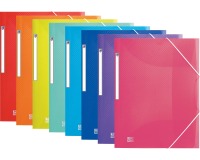Oxford Urban farde à rabats, pour ft A4, couleurs transparentes assorties