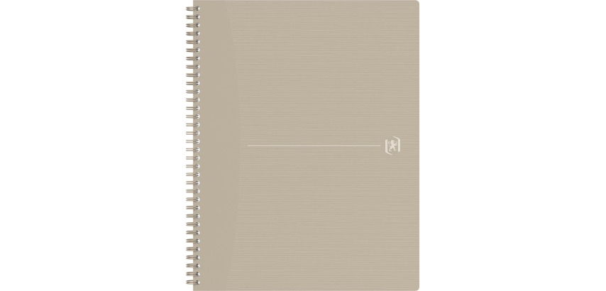 Oxford Origin spiral notebook A4+ lined 140 pages 80g sand