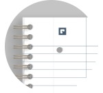 Oxford Spiralblock Origin A4+ liniert 140 Seiten 80g grün