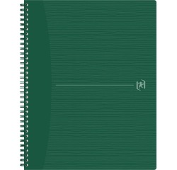 Spiraalblok Oxford Origin A4+ lijn 140 pagina's 80gr groen