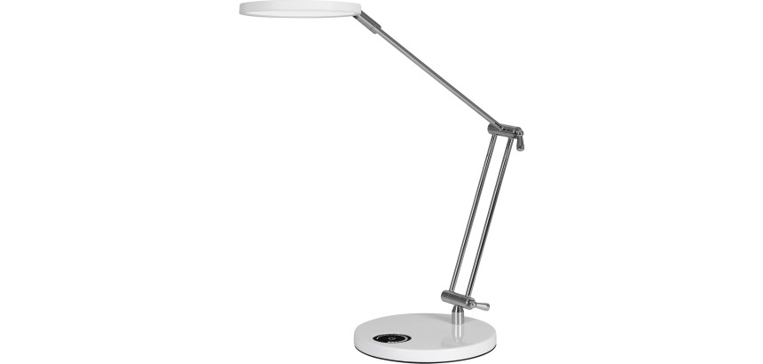 Hansa bureaulamp Spark, LED-lamp, wit