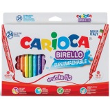 Carioca feutre bi-pointe Birello Superwashable 24 feutres