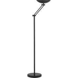 Unilux lampadaire Dely 2.0 Articulated, lampe LED, noir