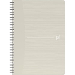 Oxford My Rec'up cahier spiralé, ft A5, 180 pages, quadrillé 5 mm, couleurs assorties