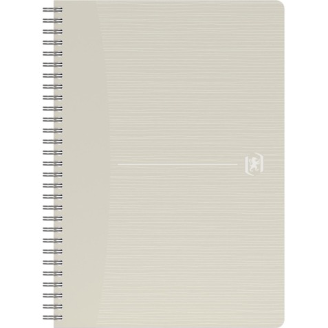 Oxford My Rec'up cahier spiralé, ft A5, 180 pages, quadrillé 5 mm, couleurs assorties