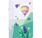 Oxford Horizons carnet de notes, ft 9 x 14 cm, 60 pages, ligné, couleurs assorties
