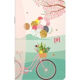 Oxford Horizons Notizblock, ft 9 x 14 cm, 60 Seiten, liniert, verschiedene Farben
