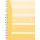 Oxford Iconics cahier spiralé, ft A5, 120 pages, ligné, couleurs assorties