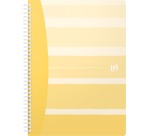 Oxford Iconics cahier spiralé, ft B5, 120 pages, quadrillé 5 mm, couleurs assorties