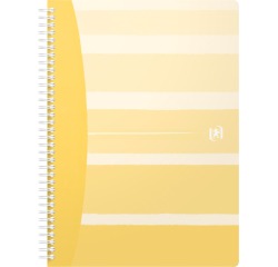 Oxford Iconics spiraalschrift, ft B5, 120 bladzijden, geruit 5 mm, geassorteerde kleuren