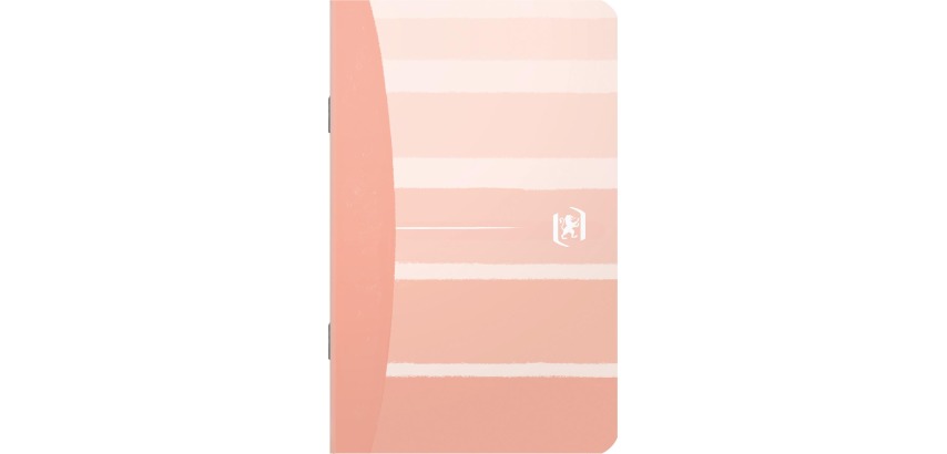 Oxford Iconics Notizbuch, Format 9 x 14 cm, 60 Seiten, liniert, sortierte Farben